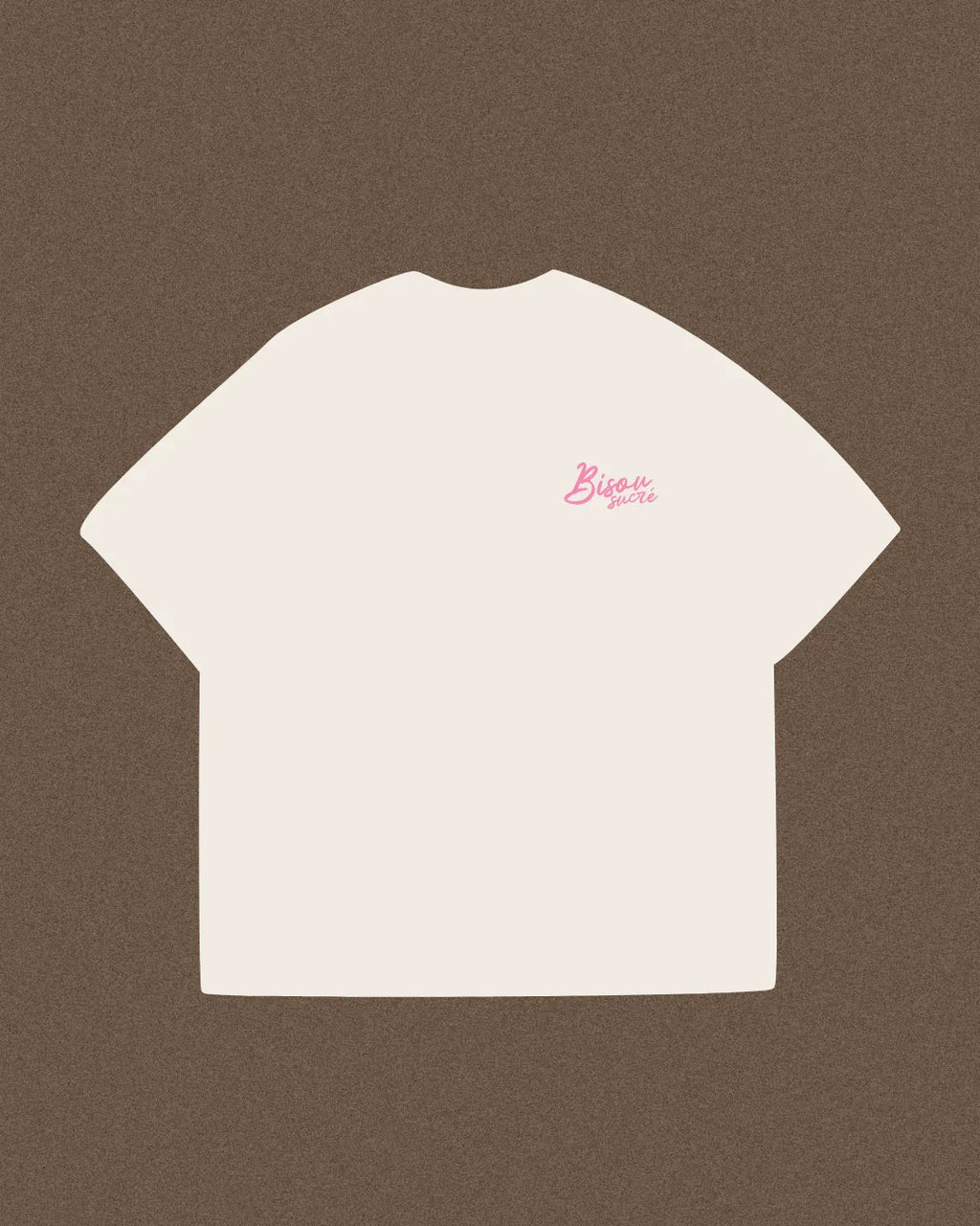 T-shirt Oversize Unisexe - BEIGE