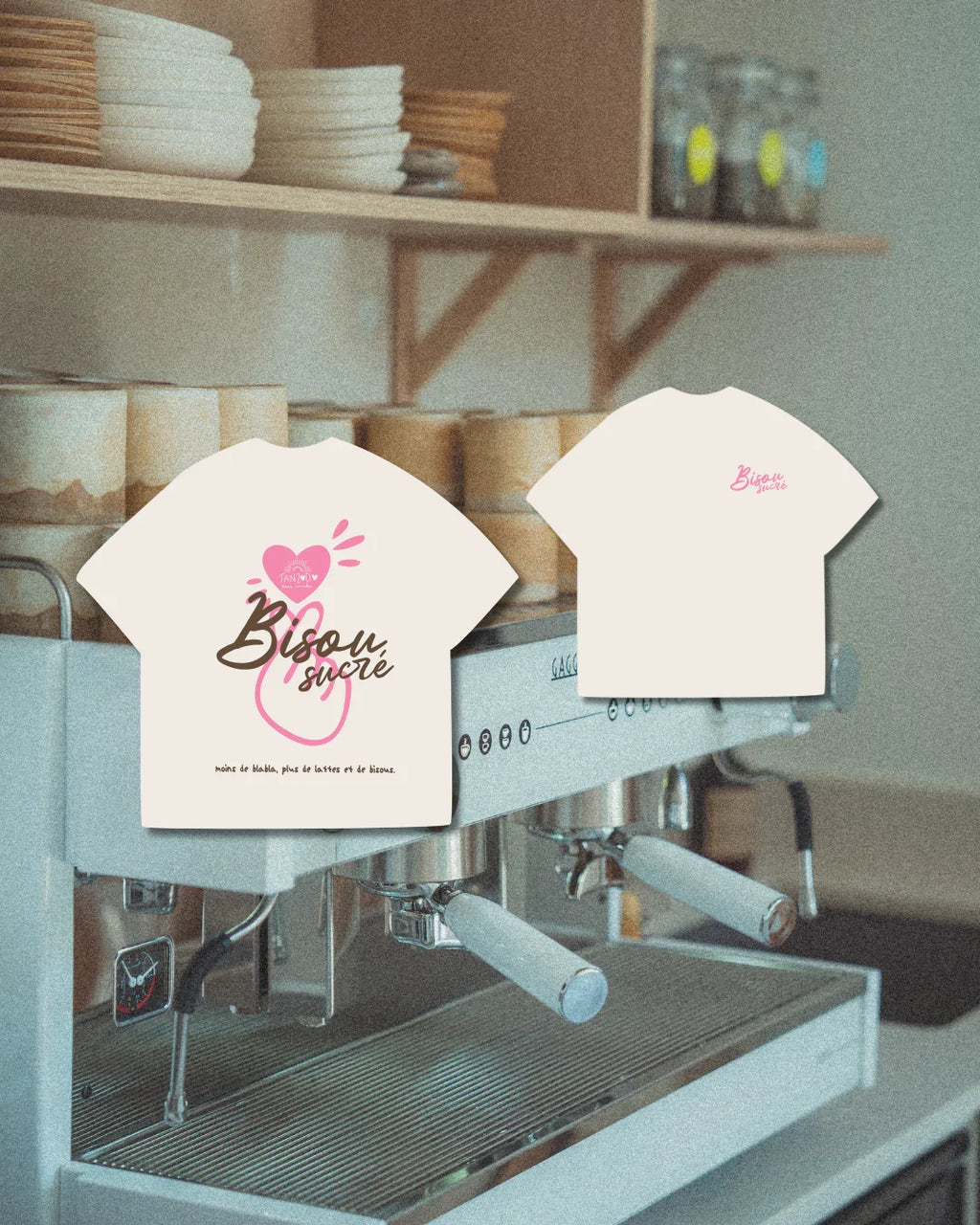 T-shirt Oversize Unisexe - BEIGE