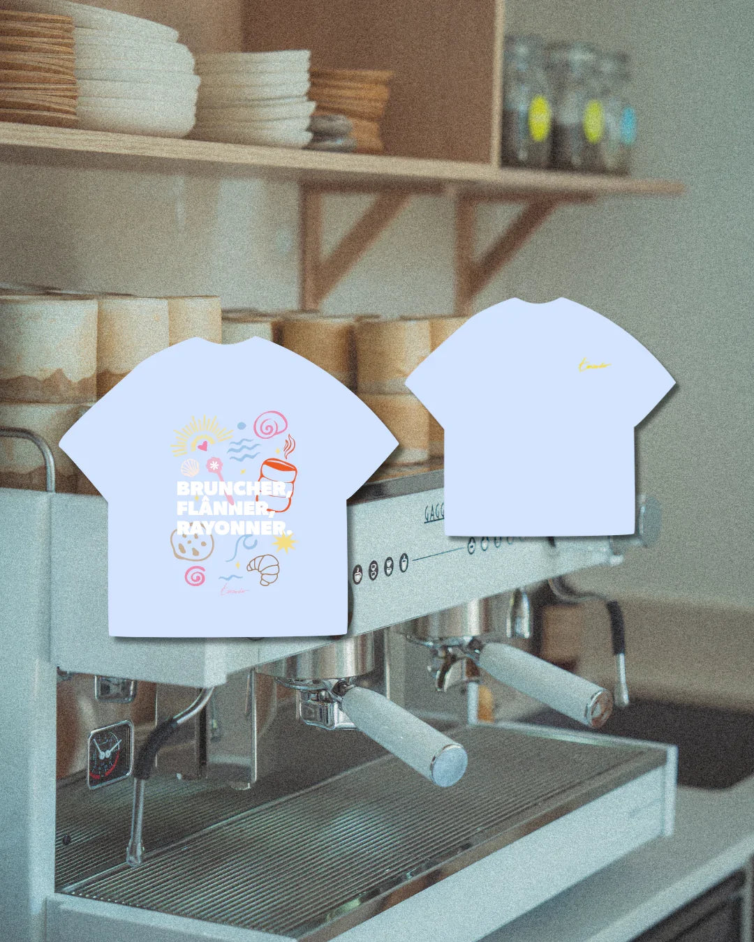 T-shirt Oversize Unisexe - BLEU