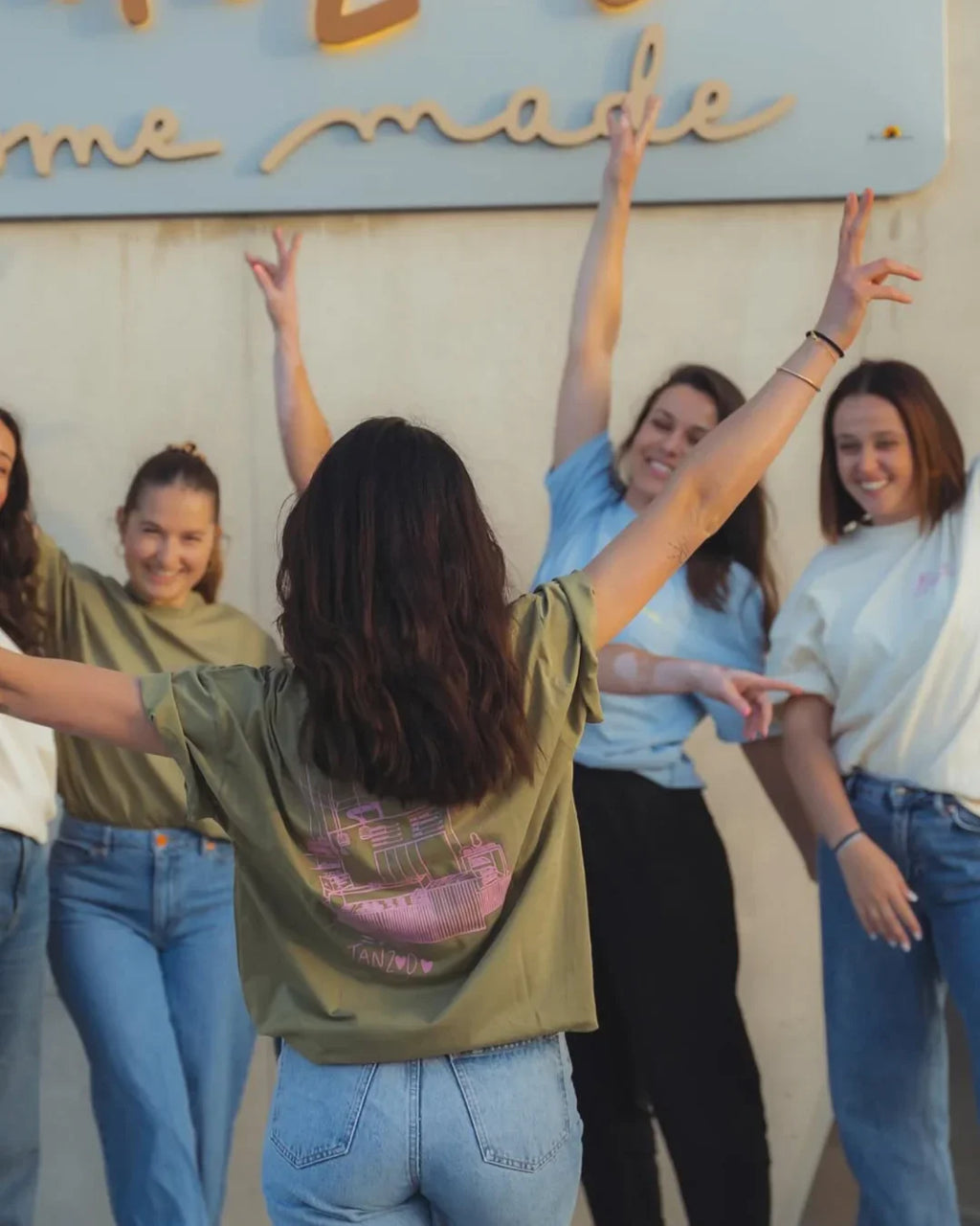 T-shirt oversize unisexe - KAKI